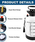 No Fuss 5L Transmission Fluid Pump For ATF And Gear Oil Transfer Smooth Sailing Pro Mechanic Essential For Trucks Suv Differential And Engine Service Repairs detail images showing pressure release valve and super bowl design.