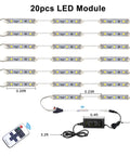 Brighten Your Storefront With Waterproof 5050 SMD LED Window Light Strips Kit 40 Ft Total 80 Modules Ideal For Storefront Signage
