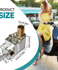 Heavy Duty Battery Box Lock For Electric Vehicles With 2 Keys Anti Theft Metal Lock Fits E Bike Electrombile And Motorcycle Easy Install Tamper Proof Cylinder Strong Security For Your Ride with size dimensions