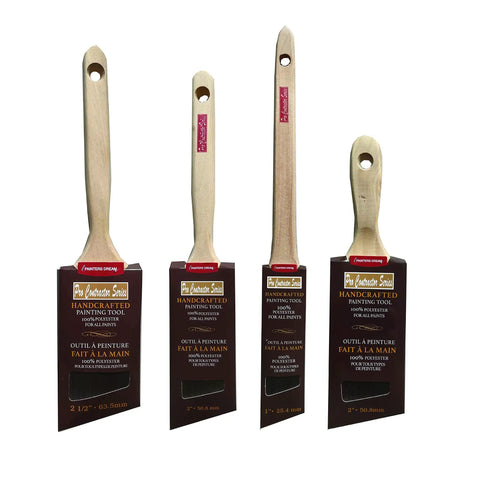 Pro Grade 42 Piece Interior Painting Kit For Homes And Pros With Telescoping 1 To 2 Foot Extension Pole, Angle Sash Brushes