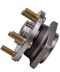 Side view of 2-Piece Front Wheel Bearing Hub Assembly For Subaru Legacy And Outback 2005-2014, 5 Lug, ABS Encoder, 4-Bolt Flange