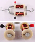 Hands-On Electromagnet Demonstrator Kit For High School Physics Lab, Easy-To-Use Circuit Learning Tool showing coils and connectors