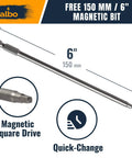 150 mm bit for Pocket Hole Screws Set For Woodworking Beefy DIY Friendly Size Eight One And One Quarter Inch 500 Pc.