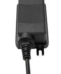 Close-up of Beefy 12V 2A IP67 Waterproof DC Power Adapter With 5.5x2.5mm Plug, UL Certified, Wide 100-240V AC Input