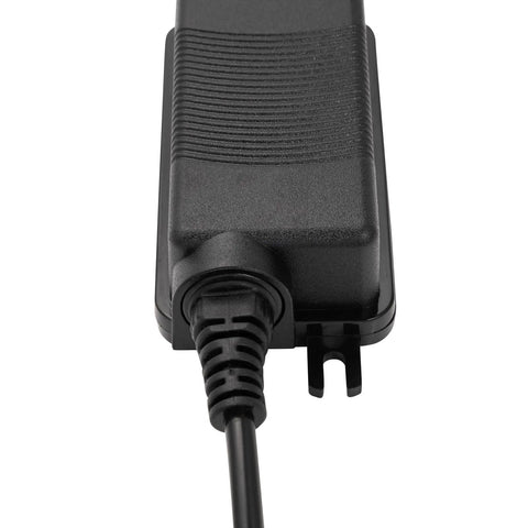Close-up of Beefy 12V 2A IP67 Waterproof DC Power Adapter With 5.5x2.5mm Plug, UL Certified, Wide 100-240V AC Input