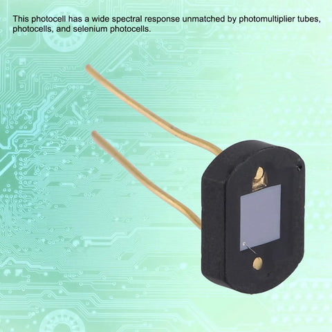 Pro Grade Photoelectric Sensor 2DU3 Visible Light Detector For Photodetection Photoresistor And Photocell Silicon Diode Compatible Near Infrared Readout Optocoupler Alignment Ideal 300Nm To 1000Nm Instrument Use black sensor with two leads