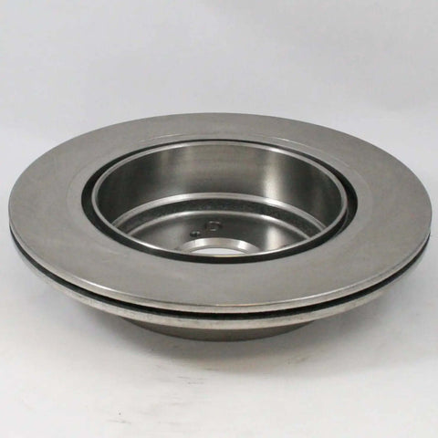 Rear Vented Disc Brake Rotor For Real Deal Stopping Power With Precise ABS Signaling and Superior Bearing Design, side view.