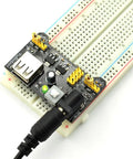 All In One Power Supply Kit For Arduino Raspberry Pi STM32 Uno Mega 2560 With 830 Tie Point MB 102 Breadboard Power Module
