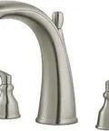 Avalon Roman Tub Trim In Brushed Nickel, 3-Hole Install, High Arc Spout For Extra Clearance, Trim Only With Valve Body Sold Separately