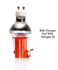 Heavy Duty Light Bulb Changer Kit For LED Bulbs With Ultra Strong Suction Cups, Wobble Free Handling tool for halogen fit