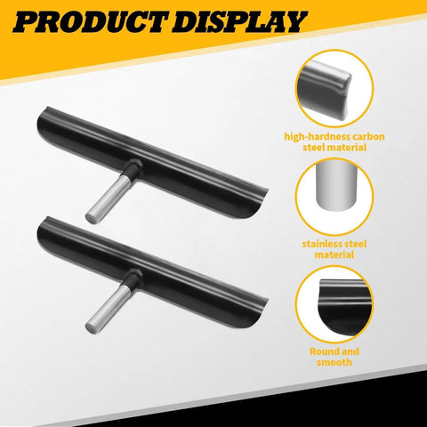 12 Inch Lathe Tool Rest with Five Eighth Inch Stainless Steel Post for Wood Lathe Tool Holder and Turning Accessories display