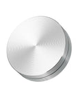 Dope Two Inch Rotating Swivel Stand With Steel Ball Bearings Annular Lazy Susan Turntable For Kitchen Corner Cabinets Pantry Organization Arts And Crafts Display Cakes And Stereos Silver 0.55 Inch, silver aluminum turntable