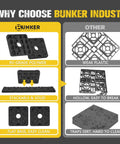 Park Your Trailer Crisp And Level Without The Hassle Using These Heavy Duty Stackable RV Leveling Blocks And Jack Support Pads That Snap Together For Campground Peace Of Mind And Come With A Quick Grab Bag, features RV-grade polymer material.