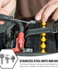 Beefy Stainless Steel Hex Nut And Bolt Set With Washers For Motorcycle Battery Terminals M6 installation
