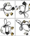 Replacement 150cc Go Kart Brake Kit Complete Set For Kandi Hammerhead TrailMaster And Other 150cc Karts Including Master Cylinder Hose Caliper Pad Easy Install overview.