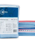 Heavy Duty Microfiber Shop Rags Bundle Six Bags With Do It All Variety Pack Featuring Three Rag Types for Cleaning Drying and Scrubbing
