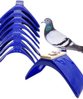 Eight-Piece Pigeon Perches For Racing Pigeons And Birds, Lightweight Plastic Dove Rest Stand With Easy Install and pigeon