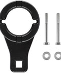 Crankshaft Damper Pulley Holding Tool With 2 Crank Bolts For Toyota And Lexus shown with bolts and washers for V6 V8 engines.