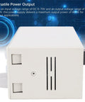 Side view of CNC Regulated Power Supply 480W 70V In 60V Out for LED Lab Use Pro Grade Stable Voltage for DIY projects
