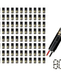 Eighty Piece No Strip Solderless Wire Connectors Rapid Push In Terminal Block array showing multiple connectors for wiring projects.