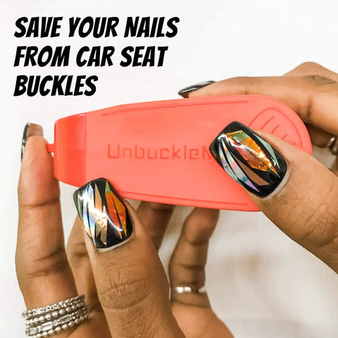 Game Changer One Handed Car Seat Buckle Release Tool And Fast Opener For Arthritis Or Long Nails Saving Thumbs While Working Perfectly On Any Infant Toddler Five Point Harness Gear