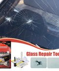 All Vehicles Windshield Chip And Crack Repair Kit For Cars And Trucks Auto Glass Repair Set with glass repair tools