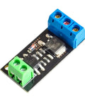 Isolation MOSFET Module With Optocoupler For PWM Control 40V 50A High Power Switch For Arduino ESP32 Raspberry Pi DC Motor LED Strip Solenoid Valve Maker Friendly DIY Projects 5 Piece Pack, black PCB with screw terminals