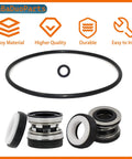 PB4 60 Booster Pump Seal Kit For Polaris Three Quarter HP Pool Pump 2012 To Current with O-rings and mechanical seals