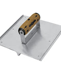 Five Star Elite Series Pro Grade Stainless Steel Hand Seamer Groover With Cork Handle for concrete joints, 8x8 inch size