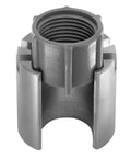 Basin Buddy Faucet Nut Wrench Grabs Metal PVC Plastic And Coupling Nuts Universal Tool showing locking slot design