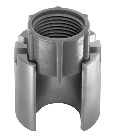 Basin Buddy Faucet Nut Wrench Grabs Metal PVC Plastic And Coupling Nuts Universal Tool showing locking slot design