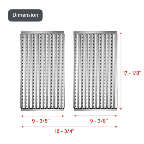 Heavy Duty Stainless Steel Grill Emitter Plates Replace Charbroil Tru Infrared Models For Even Heat Distribution And Fast Cook Ups To Level Up Your Backyard BBQ Game