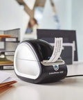 No Sweat Direct Thermal Label Printer With Zero Ink Hassles for fast labels in a busy office setting with documents.