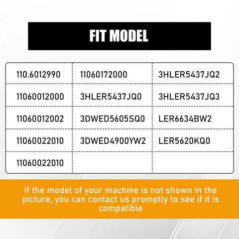 Durable Dryer Thermal Fuse Replacement For Whirlpool Kenmore KitchenAid fit model compatibility chart
