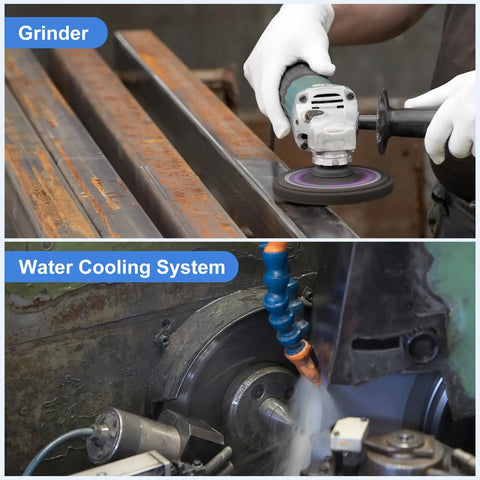 Grinder utilizing Rock Solid Mist Coolant Spray Tube With Slick Round Nozzle G One Quarter Thread Iron Plated Steel Water Oil Cooling Line Rapid Hookup For Cnc Lathe Milling Drill Machine Shop 800mm.