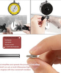 Crank Shaft Runout Measuring Tool 9015 For Twin Cam And Evolution Big Twin Bikes with dial indicator and mounting plate