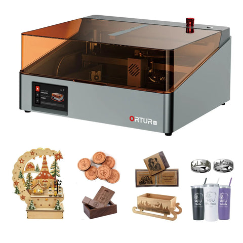 10W Enclosed Laser Engraver And Cutter With Smart Camera Positioning, Batch Engraving For Wood And Metal, Fully Assembled