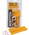 Pack of Bostitch SB CAPS, orange 1-inch plastic stapler and nailer caps, 1000 pack for cap staplers, heavy duty construction use.