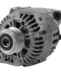 Front view of OE Replacement Alternator With Pulley For Hyundai Sonata 2.4L Tucson 2.0L To 2.4L Kia Forte Sedan 2.0L Optima