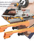 Heavy Duty Miter Saw Mounting Brackets Kit With Lever Release Clips And Screws For DW723 DWX723 DWX724 DWX725 DWX725B