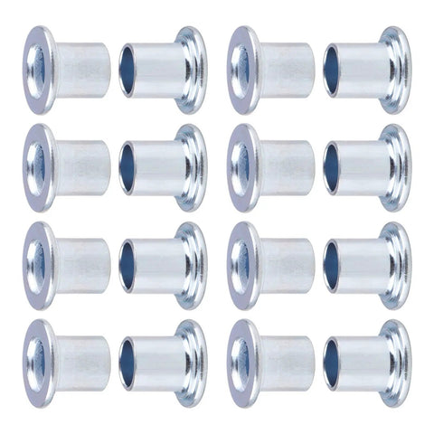 Close-up of metal bushings for LED Light Up Inline Skate Wheels With Bushings 64/70/72/76/80mm 85-88A, showing cylindrical design.