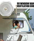 Dude, Upgrade Your Ride With This Smooth Twist Interior Window Latch Knob designed for most RVs to control airflow.