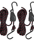 Two Pack Kayak Tie Down Straps 1/4 Inch Wide By 12 Feet Long Adjustable Bow And Stern Straps Heavy Duty Kayak Accessories