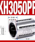 P5 KIF Stamped Linear Bearing KH PP Series For Smooth Motion And Pro Grade High Precision Linear Guidance For CNC Machines And Automation, Low Friction Durable Material, Quick Easy Installation, Reduced Wear, Long Lasting Performance, KH3050PP bearing