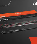Heavy Duty Convertible Top Stowage Compartment Lid Strut Featuring Gas Spring Lift Support For Mercedes Benz Clk Series Models Quick Bolt Up And Smooth Daily Use packaged with a gas lift strut.