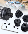 48P Pinion Gear Set For One Tenth RC Car With 3.175mm Shaft Hole Includes 18T 19T 20T 21T 22T 48 Pitch Motor Gears Upgrade Kit