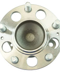 Top view of Beefed Up Rear Left Or Right Wheel Bearing And Hub Assembly For Hyundai Elantra 2011 2016, 5 studs, metal construction