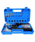 Rivet Nut Tool Set 13 Inch Handheld Kit With 7 Mandrels M3 To M12 In Durable Portable Case for DIY Projects