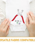 Five Claw Snap Fastener Kit For Sewing Projects Durable Stainless Steel Clothing Snaps With Easy Tooling For Garment Closures, bib snaps on white baby bodysuit
