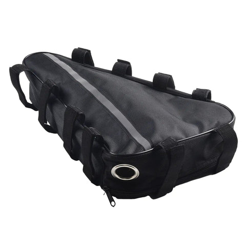 Triangle Ebike Battery Bag For Frame Mount Heavy Duty Lithium Ion Battery Pouch For 24V To 72V Systems Hanging Bike Case For Mountain And Road Bikers Secure Stable Power Pack Storage On Every Ride
